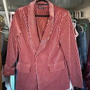 NastyGal/Velvet Striped Blazer